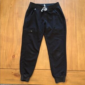 Figs Zamora XS Petite Jogger Pants - Black
